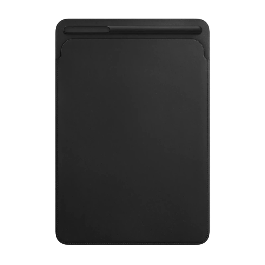 Apple Leather Sleeve for 12.9 iPad Pro - Black (MQ0U2)